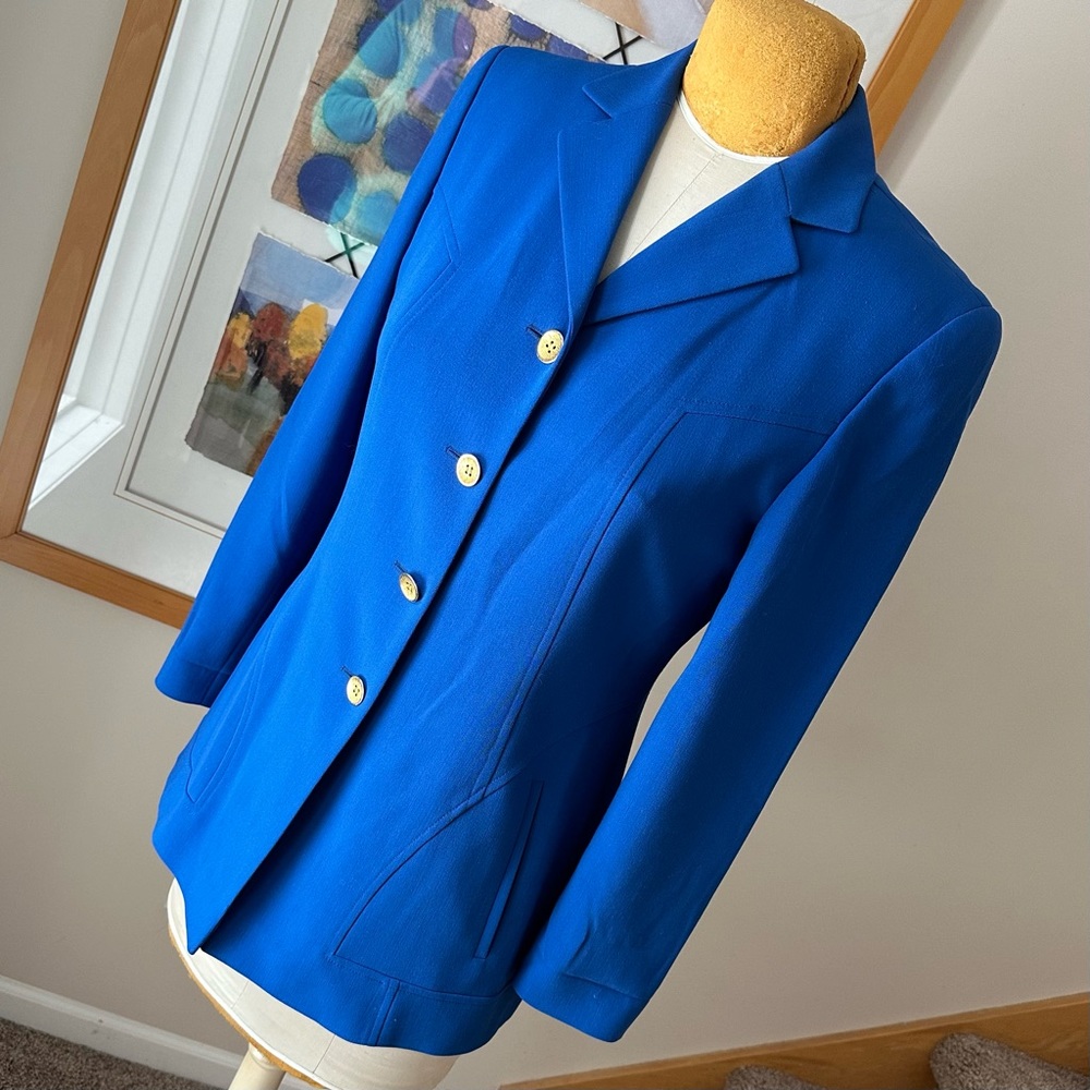 Mondi Blazer Jacket with gold buttons